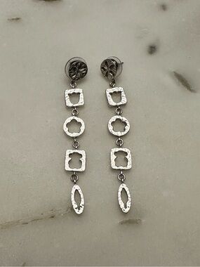 TOUS Sterling Silver Dangle Earrings